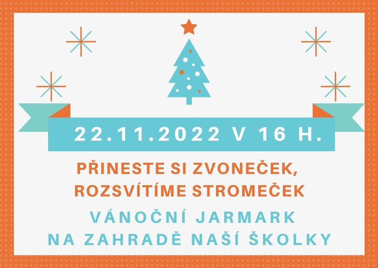 Přineste si zvoneček, rozsvítíme stromeček